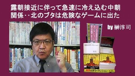 露朝接近に伴って急速に冷え込む中朝関係‥北のブタは危険なゲームに出た　by榊淳司