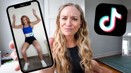 The craziest fitness content on TikTok this month.