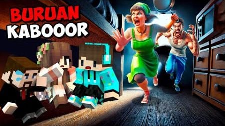 JANGAN DEK YA ... JANGAN ... Drama Tiga Bocil Yang Ingin Kabur Teori Schoolboy Runaway Minecraft