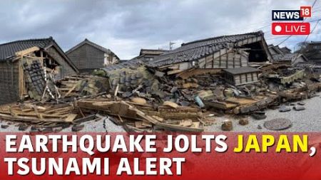 Japan Earthquake 2024 Live | Massive Earthquake Jolts Japan | Japan Latest News | News18 | N18G