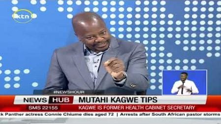 Former Health CS Mutahi Kagwe speaks about lessons into future