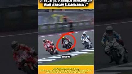 Sempat Menang Lawan E. Bastianini ! #shortvideo #feedshorts #motogp