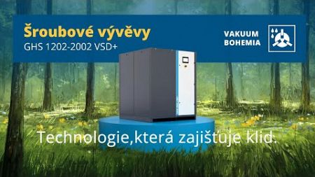 Atlas Copco GHS VSD+ 1202 2002 - Technologie, která zajišťuje klid