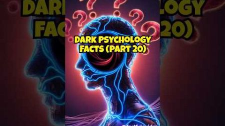 Revealing Dark Psychology Secrets #shorts #psychology