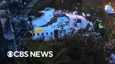 Brazilian authorities investigate plane crash that killed 61 people