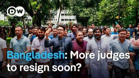 Bangladesh: Student protesters lead to Chief Justice resigning | DW News