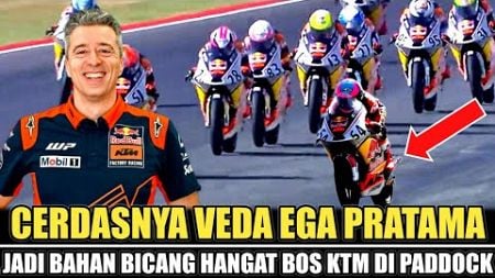 GEGER!! | FREE PRACTIS VEDA EGA PRATAMA BISUKAN BOS KTM - JADI BAHAN KE MOTO3 - ROOKIES CUP 2024