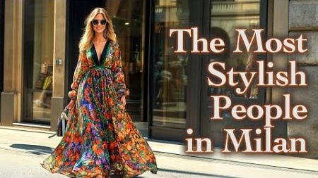 Italian Street Style. What the most stylish people are wearing. The most fashionable outfits