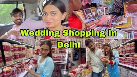 Finally Shaadi Ka Lehenga Le Liya Chandni Chowk Se | wedding shopping in delhi | Ankit Azad