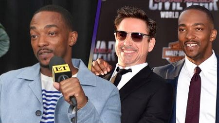 Why Anthony Mackie Wants to PUNCH Robert Downey Jr. in the FACE! (Exclusive)