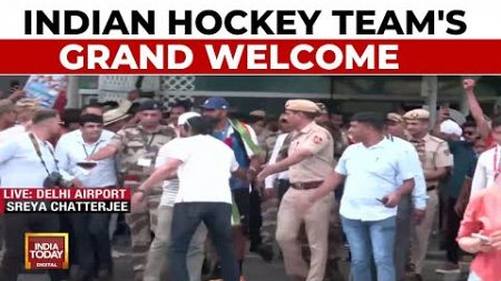 Indian Hockey Team&#39;s Grand Welcome | Paris Olympics 2024 | India Today