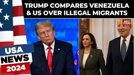 Donald Trump Slams Biden &amp; Harris For Letting Record Number Of Illegal Immigrants Enter US