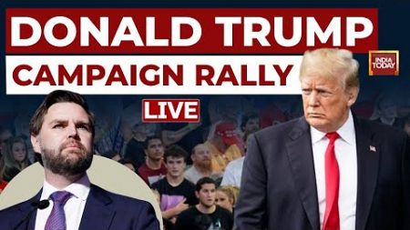 LIVE: Donald Trump, JD Vance Hold Mega Campaign Rally In Montana | Republican Bozeman Rally LIVE