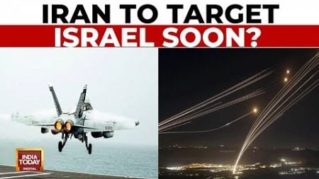 Iran-Israel War Clouds, US Naval Force Deployed, Evacuations in Israel