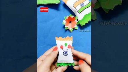 easy Independence day craft 🇮🇳😨#shorts #trending #viral#reels #yt #craft #india #story #funny #art