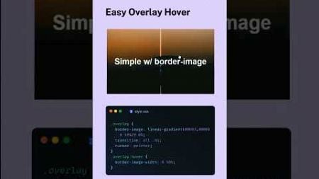 overlay hover using css #webdevelopment #html #css #htmlcss #htmlcsswebsite #webdesign #development