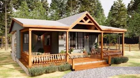 850sqft (80m2) PERFECT Small House: Simple, Space-Saving, and Cozy