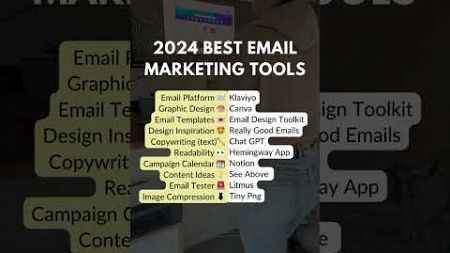 2024 Best Email Marketing Tools