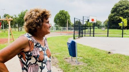 Initiatiefnemer Suzan regelt nieuwe speeltuin in Oud Ambacht: ‘Ook voor oma’s is de speeltuin leuk’