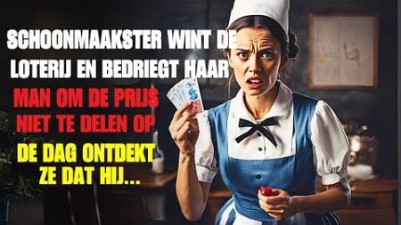 SCHOONMAAKSTER WINT DE LOTERIJ EN BEDRIEGT HAAR MAN OM DE PRIJS NIET TE DELENOP DE DAG ONTDEKT ...