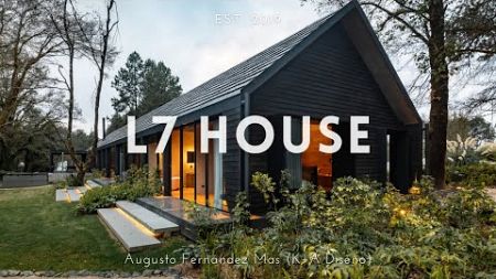 Elongated Cabin Style Country House Design | L7 House