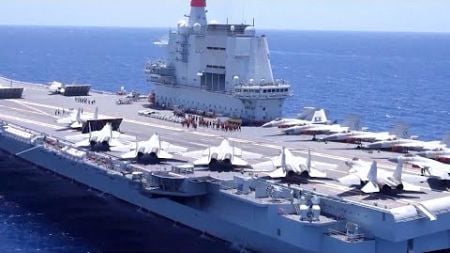 Chinese navy&#39;s carrier strike group conducts blue-water exercise