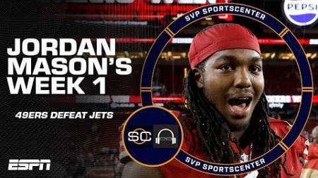 Jets vs. 49ers touchscreen 🔎 How Jordan Mason replaced Christian McCaffrey in Week 1 | SC with SVP