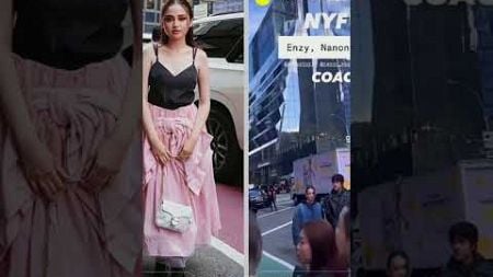 Syifa hadju at New York Fashion Week #Syifahadju