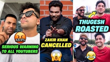 Joginder And Puneet Superstar SERIOUS WARNING To Youtubers | Fukra Insaan Roasted Thugesh