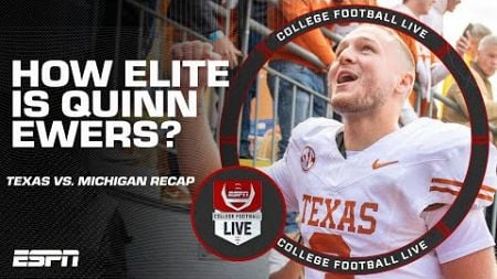 Is Quinn Ewers one of the top QBs in the country? 👀 Takeaways from Texas vs Michigan