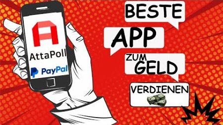 Die BESTE App zum Geld Online Geld verdienen - Passives Einkommen mit der App Attapoll