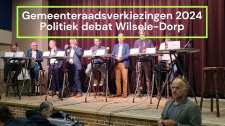 Politiek Debat Wilsele-Dorp | 9 september 2024 | 3012WD