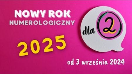 Horoskop numerologiczny dla 2