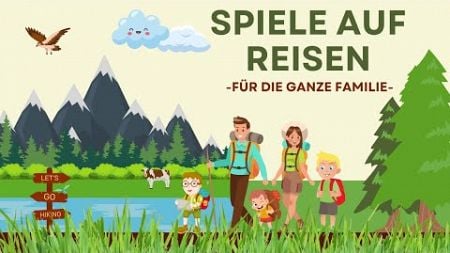 REISE-Spiele 🧳 - Empfehlungen für die FAMILIE und SOLO 💡