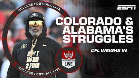 Alabama has &#39;plenty to correct?!&#39; + Thamel says Colorado looks &#39;disheveled&#39; | College Football Live