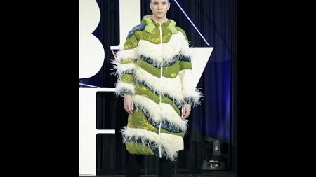 ลีโอ นายแบบหน้าใหม่ เดินแบบแถลงข่าว BIFW 2024 | VDO BY POPPORY