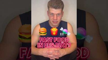 Warum du FAST FOOD (in der #diät) essen solltest #fitness #kraftsport #muskelaufbau #gesundheit #gym