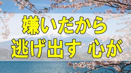 テレフォン人生相談🌻 嫌いだから逃げ出す 心が健康な証 愛していなかった夫