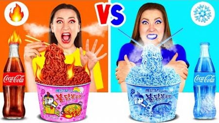 การท้าทายกินอาหารร้อน vs เย็น | แฮ็กครัวแสนอร่อย PaRaRa Challenge