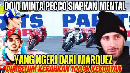 NGERI💥 DOVIZIOSO INGATKAN BAGNAIA MARQUEZ BELUM KERAHKAN 100% KEKUATAN❗