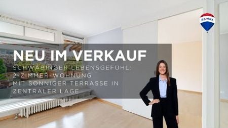 Neu im Verkauf! Schwabinger Lebensgefühl: 2-Zimmer-Wohnung mit sonniger Terrasse in zentraler Lage