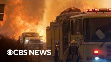 Wildfires exploding in size in California with dozens more burning across U.S.