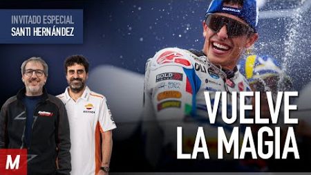 Márquez recupera el ángel | Análisis de MotoGP Misano, con Juan Martínez y Santi Hernández