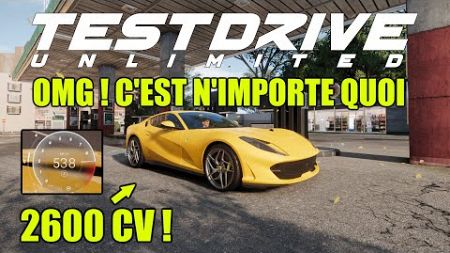 😱 WTF ? TEST DRIVE SOLAR CROWN : 2600 CV DANS LA FERRARI 812 SUPERFAST !