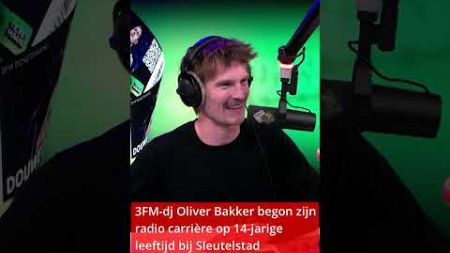 3FM-dj Olivier Bakker stopt met radio maken en gaat de politiek in #3fm #groenlinks-pvda