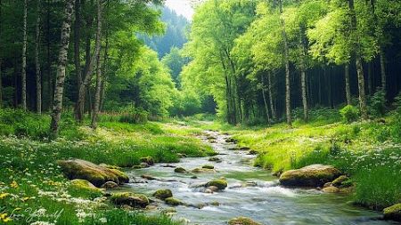 ВОССТАНОВЛЕНИЕ НЕРВНОЙ СИСТЕМЫ 🌿 Нежная музыка, успокаивает нервную систему и радует душу #123