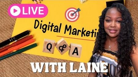 Digital Marketing Q&amp;A | Learn how to make money on social media from your 📲💰