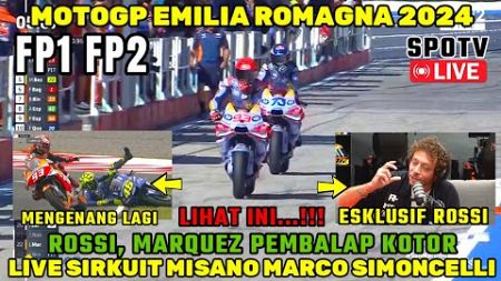 BRUTAL🔴BERITA MOTOGP HARI INI, MOTOGP HARI INI, FP1 FP2 MOTOGP EMILIA ROMAGNA,V-ROSSI MARQUEZ KOTOR