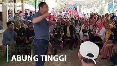 HUJAN MENGGUYUR, WARGA TETAP ANTUSIAS HADIRI SAFARI POLITIK AIM &quot; HAR-LI&quot;