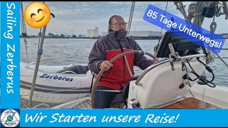 Der Anfang einer 3 Monatigen Reise mit Crash in der Schleuse #segeln #saillife #sailing #sailboat